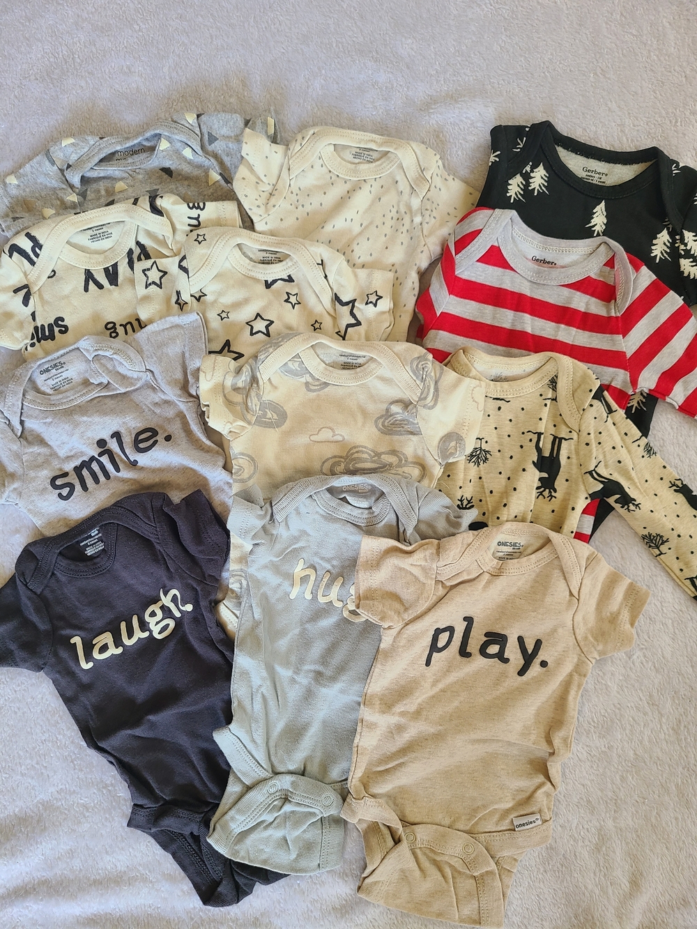 12pc Onesie Bundle- Newborn